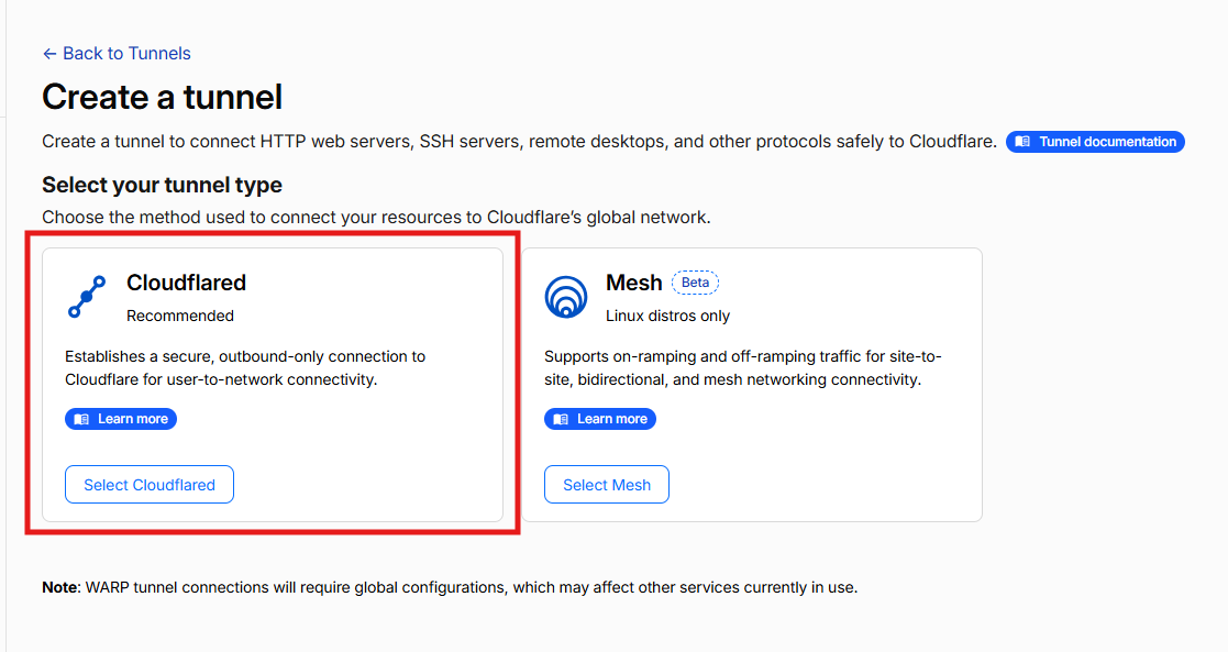 Đưa Webserver nội bộ lên Internet an toàn với Cloudflare Tunnel - ảnh 1