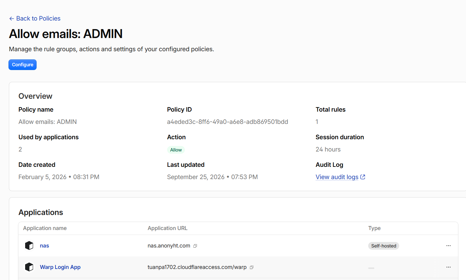 Zero Trust Access: Thêm một lớp khoá cho URL vừa public lên Internet - ảnh 2