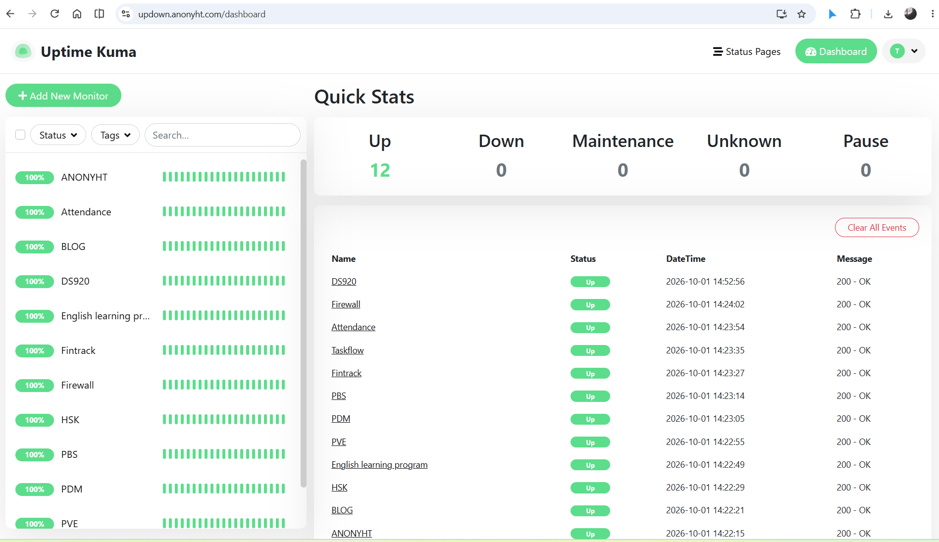 Triển khai Uptime Kuma lên Vibe Hosting của Nhân Hòa chỉ bằng giao diện web - ảnh 7