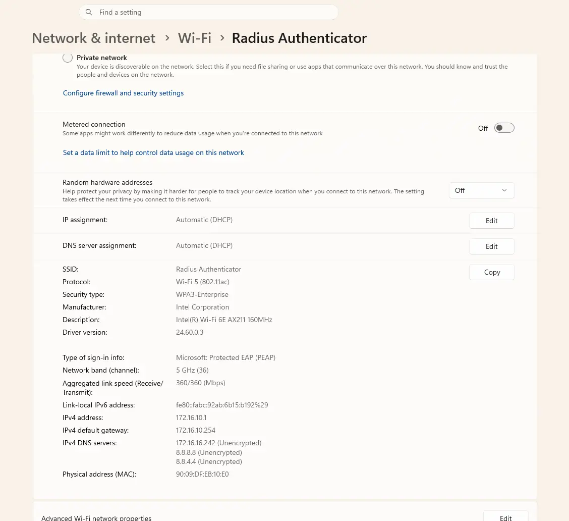 Hướng Dẫn Xác Thực WiFi UniFi Qua RADIUS Windows Server 2022 (802.1X / Active Directory) - ảnh 12